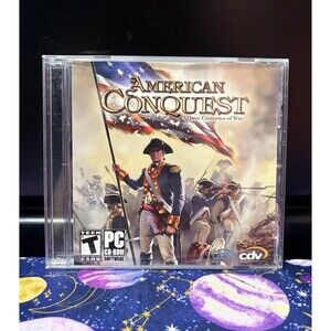 American Conquest Three Centuries of War PC-CD ROM (Read Description)